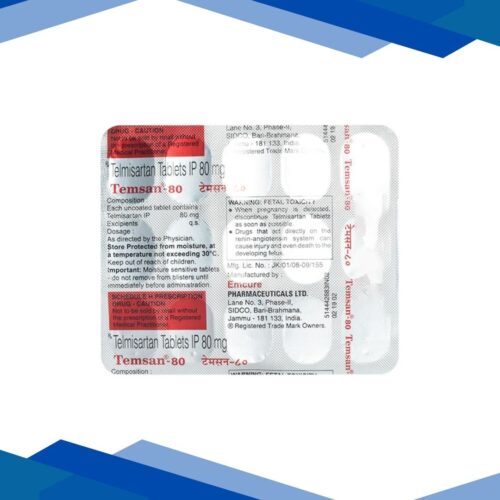 Temsan 80mg Tablet 15'S