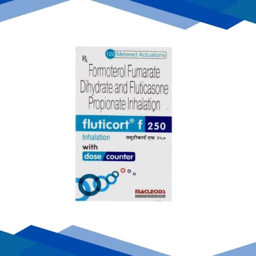 FLUTICORT F 250 WITH DOSE COUNTER Inhaler 120mdi