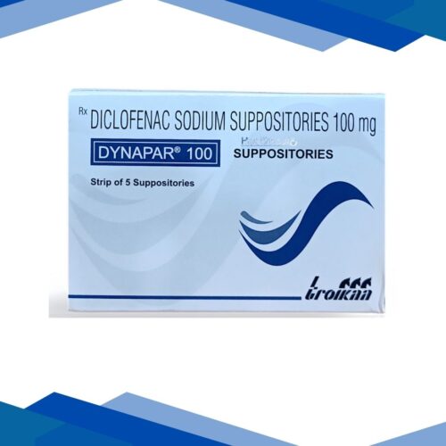 DYNAPAR 100mg Suppositories 5's