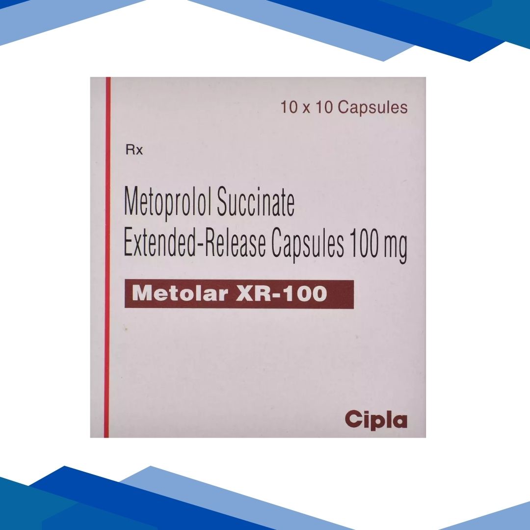 Metolar XR 100mg Capsule 10'S