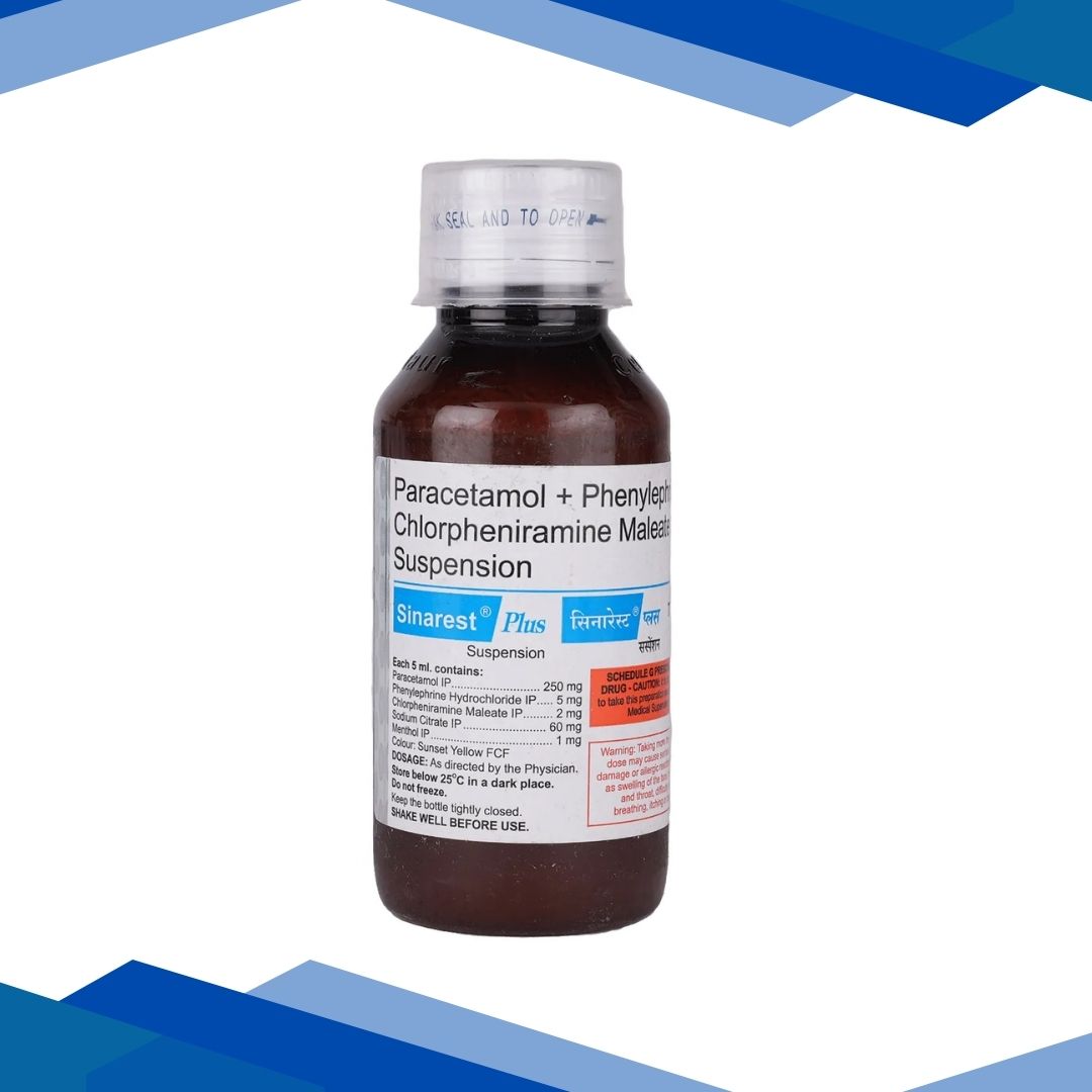 SINAREST PLUS Suspension 75ml