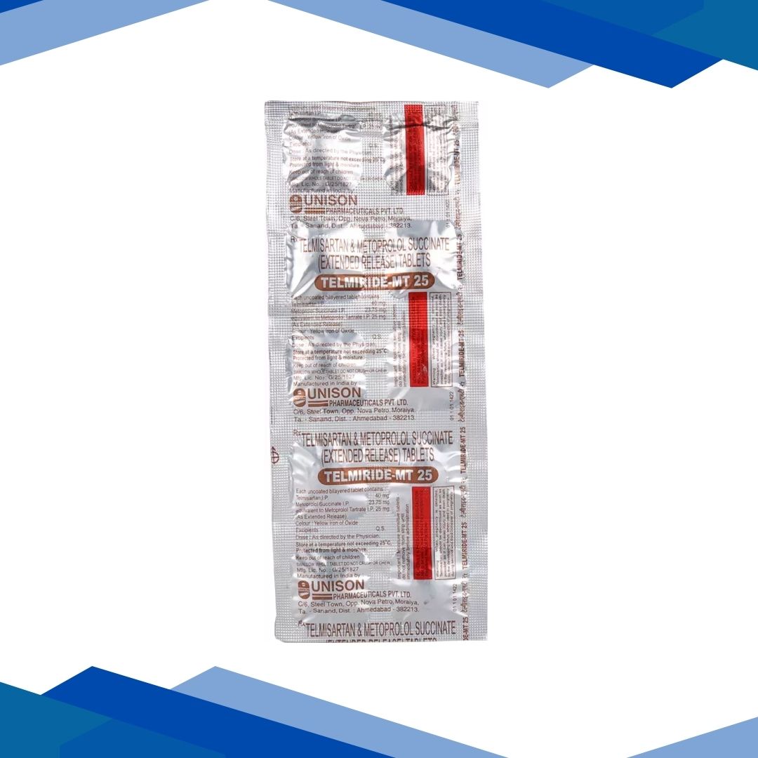 Telmiride MT 25mg Tablet 10'S