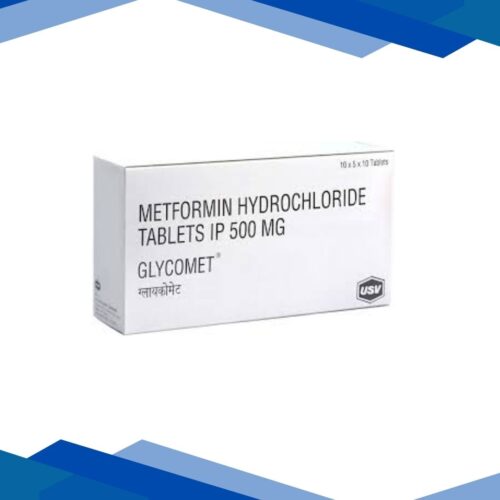 Glycomet 500mg Tablet 10'S