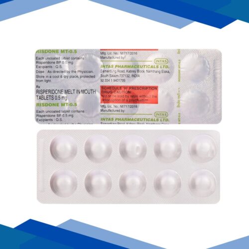 Risdone MT 0.5mg Tablet 10'S