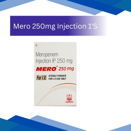 Mero 250mg Injection 1'S
