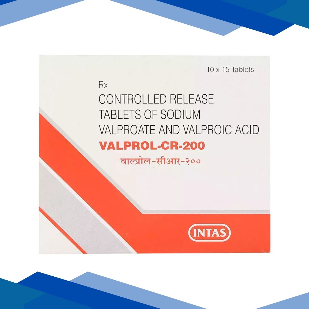 Valprol CR 200mg Tablet 15'S