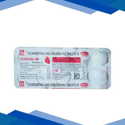 Telmavas AM 40/5mg Tablet 10’S