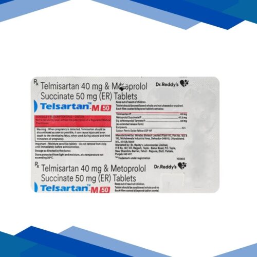 TELSARTAN M 50 Tablet 10's