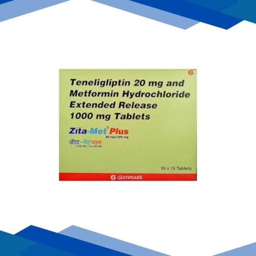 ZITA MET 20/1000mg Tablet 15's