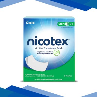 Nicotex Nicotine Transdermal 7 mg Patch 7's