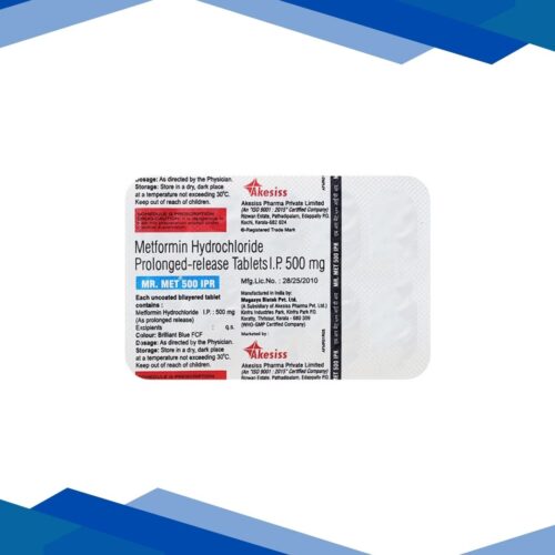 MR MET IPR 500mg Tablet 10's