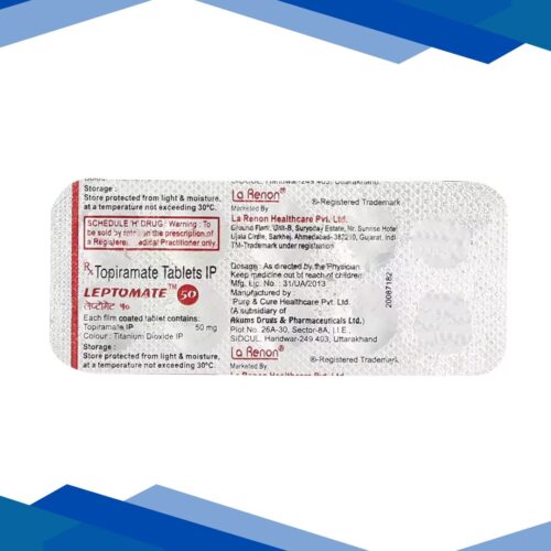 Leptomate 100mg Tablet 10'S