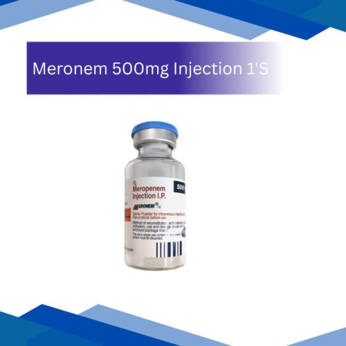 Meronem 500mg Injection 1'S