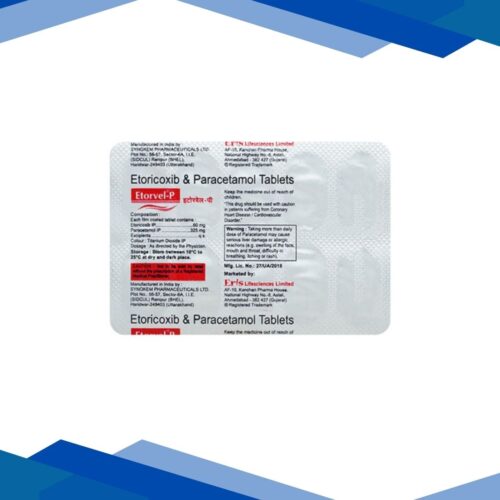Etorvel P 60/325mg Tablet 10'S