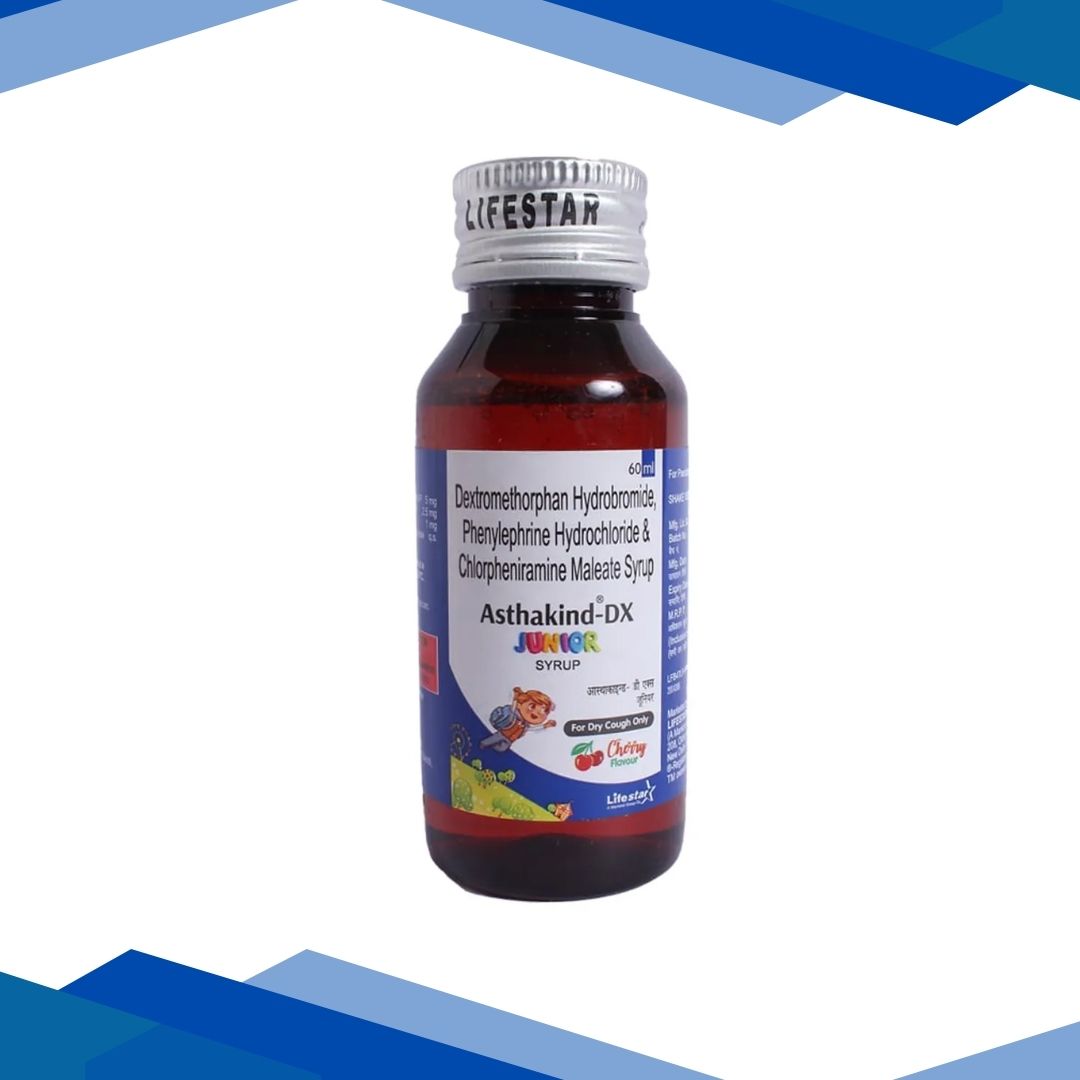 ASTHAKIND DX JUNIOR CHERRY FLAVOUR Syrup 60ml
