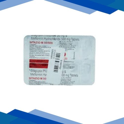 SITAZIT M 50/500 Tablet 10's