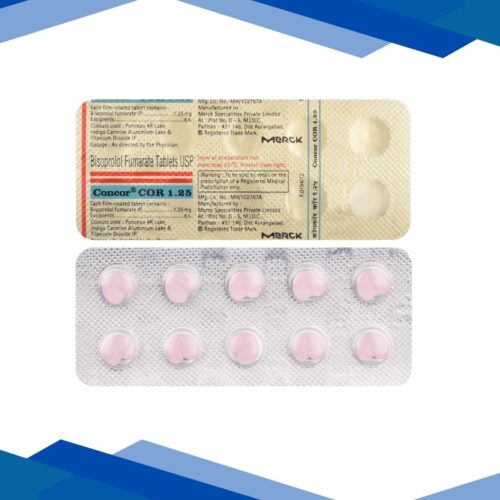 Concor Cor 1.25mg Tablet 10'S