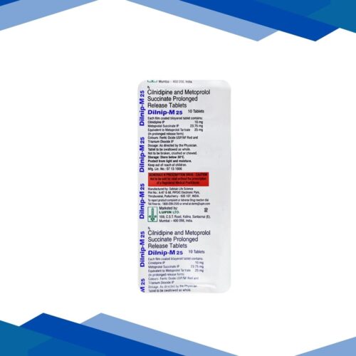 DILNIP M 25 Tablet 10's