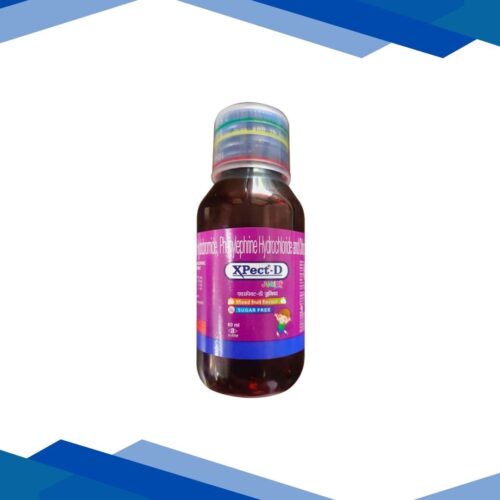 XPECT D JUNIOR SUGAR FREE MIXED FRUIT FLAVOUR Syrup 60ml