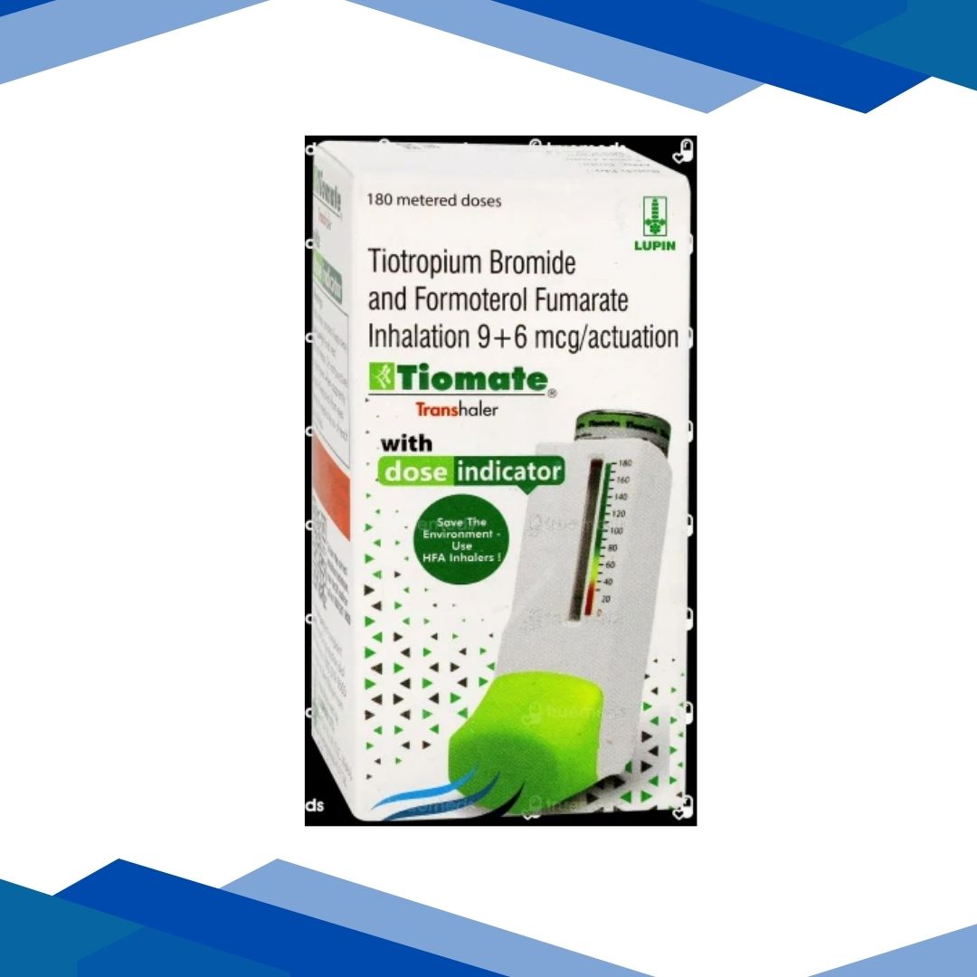 TIOMATE WITH DOSE INDICATOR Transhaler 180md
