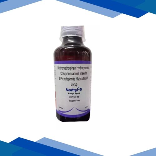 VENTRYL D SUGAR FREE Cough Syrup 100ml