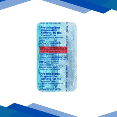 Wysolone DT 10mg Tablet 15'S