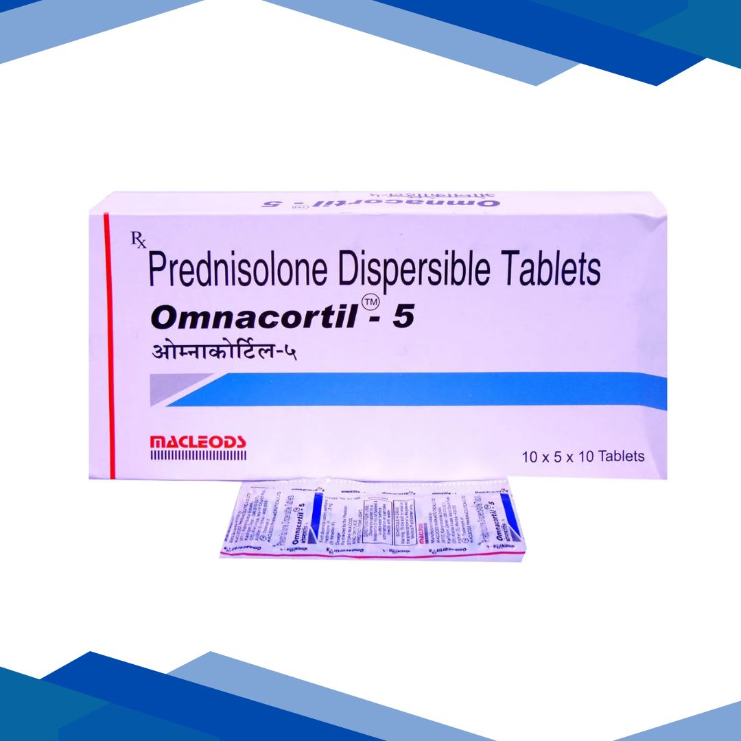 Omnacortil 5mg Tablet 10'S
