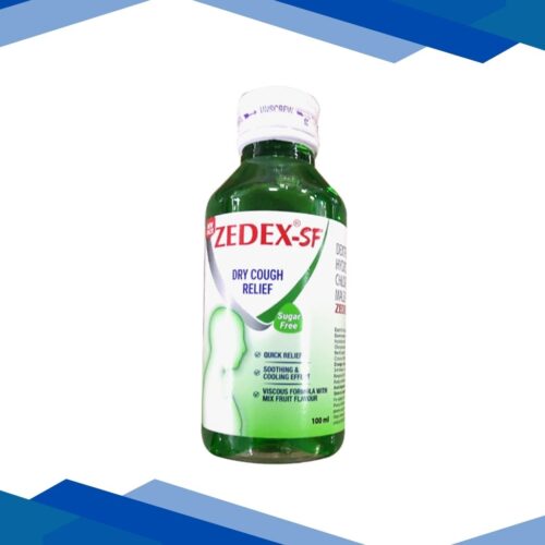 Zedex-SF Dry Cough Syrup Sugar Free