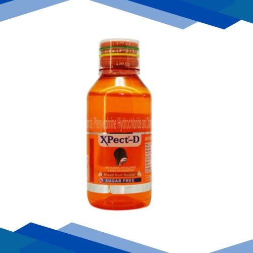 Xpect D Sugar Free Mixed Fruit Flavour Syrup 100ml