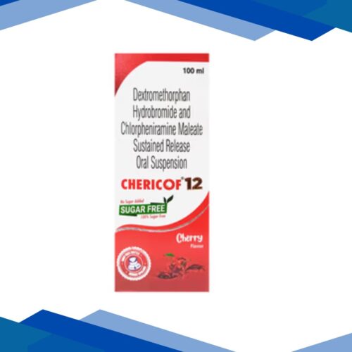 CHERICOF 12 SUGAR FREE CHERRY FLAVOUR Oral Suspension 100ml