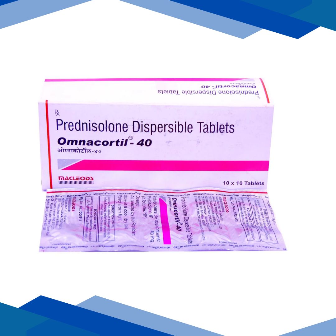 Omnacortil 40mg Tablet 10'S