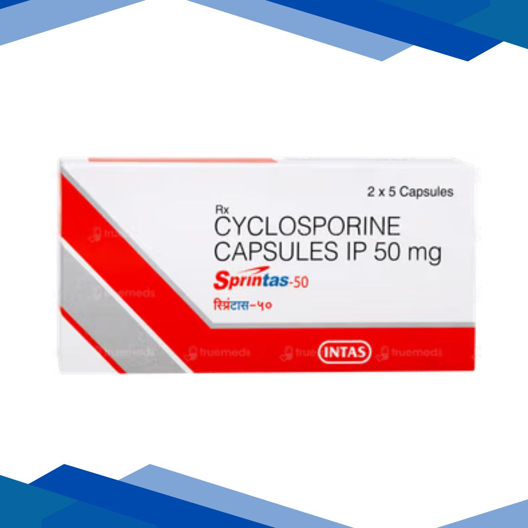 SPRINTAS 50mg Capsule 5's