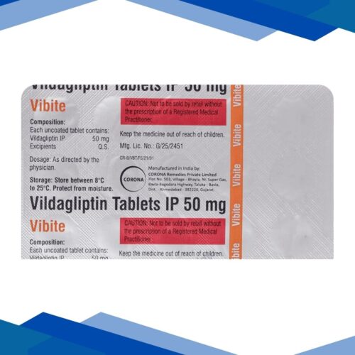 VIBITE 50mg Tablet 15's