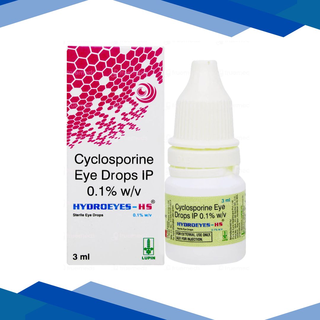 Hydroeyes HS 0.1% Eye Drop 3ml