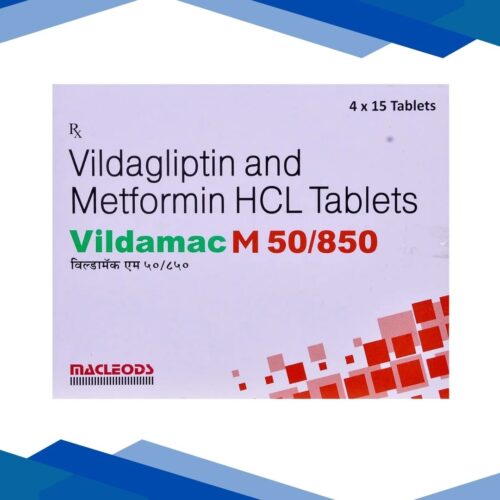 VILDAMAC M 50/500mg Tablet 15's