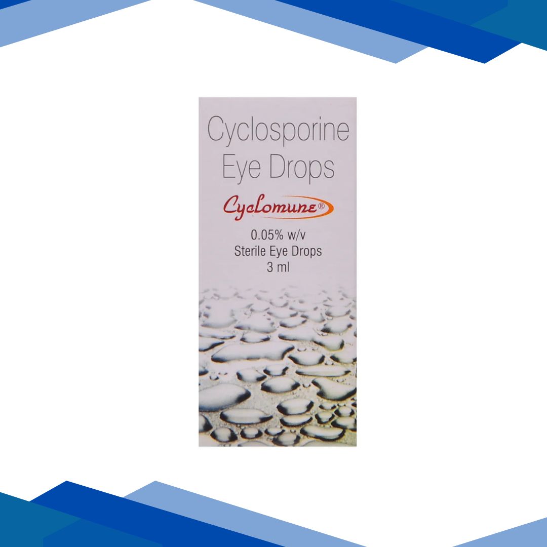 Cyclomune 0.1% Eye Drops 3ml