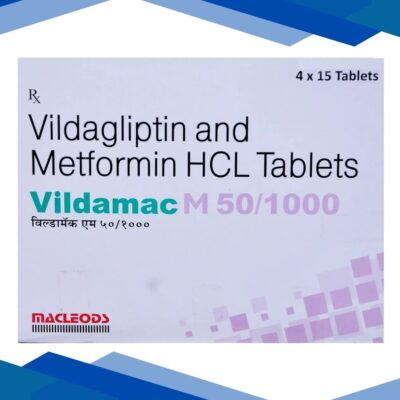 VILDAMAC M 50/1000mg Tablet 15's