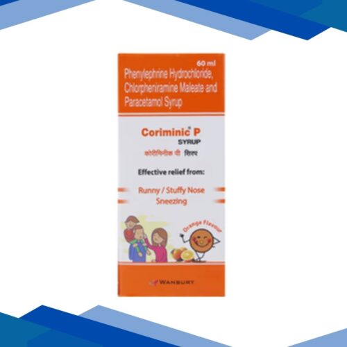 Coriminic P Orange Flavour Syrup 60ml