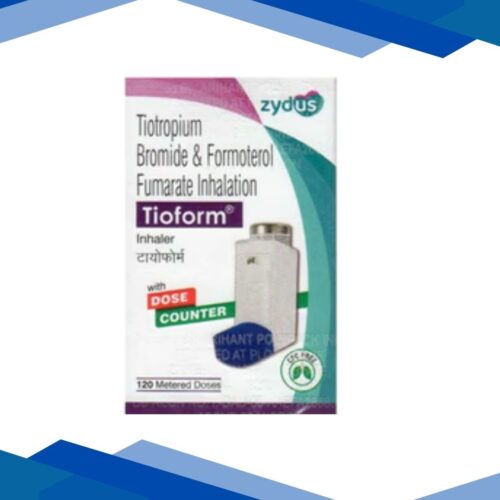 TIOFORM WITH DOSE COUNTER Inhaler 120md