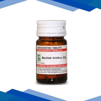 Dr.Willmar Schwabe Barium Acetica 3X Tablet 20 gm