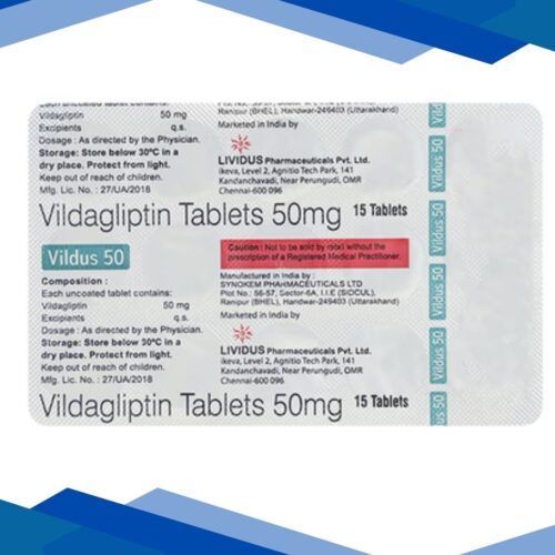 VILDUS 50mg Tablet 15's