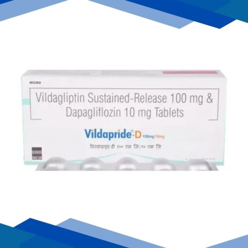 VILDAPRIDE D 100/10 Tablet 10's