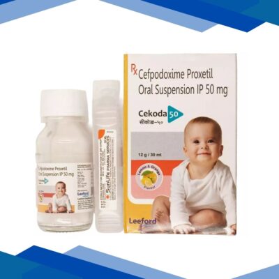 CEKODA 50 Lemon & Orange Flavour Oral Suspension 30ml
