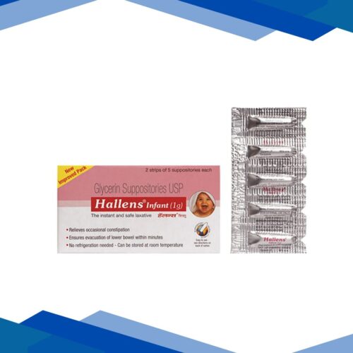 HALLENS INFANT (1G) Suppositories 7's