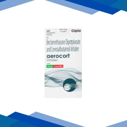 AEROCORT WITH DOSE COUNTER 200md Inhaler 12g