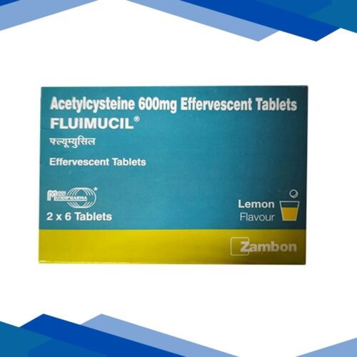 Fluimucil Lemon Flavour Effervescent Tablet 6'S