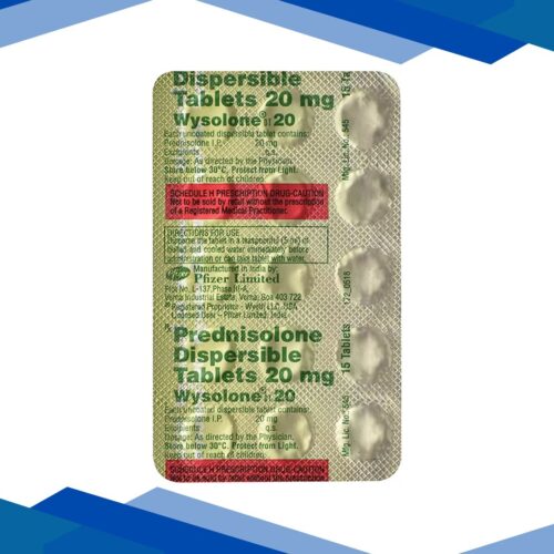 Wysolone DT 20mg Tablet 15'S