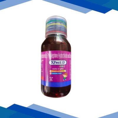 XPECT D JUNIOR SUGAR FREE MIXED FRUIT FLAVOUR Syrup 60ml