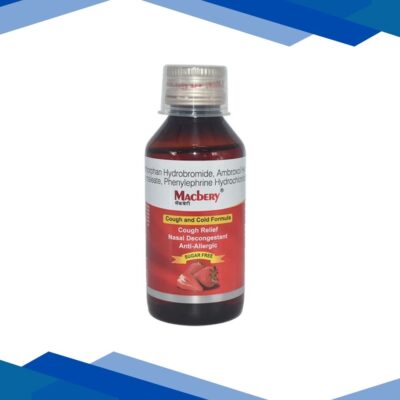 Macbery Syrup Strawberry Sugar Free
