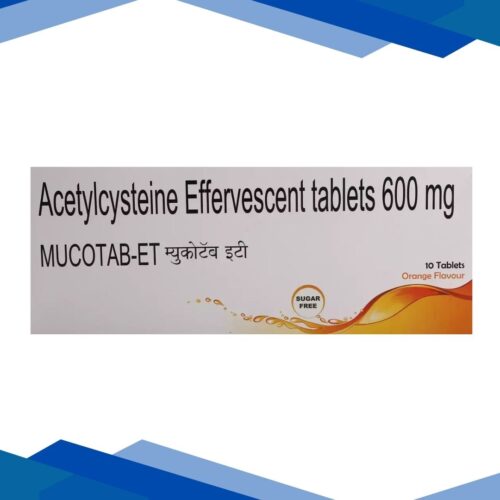 Mucotab ET Sugar Free Orange Flavour Tablet 10'S